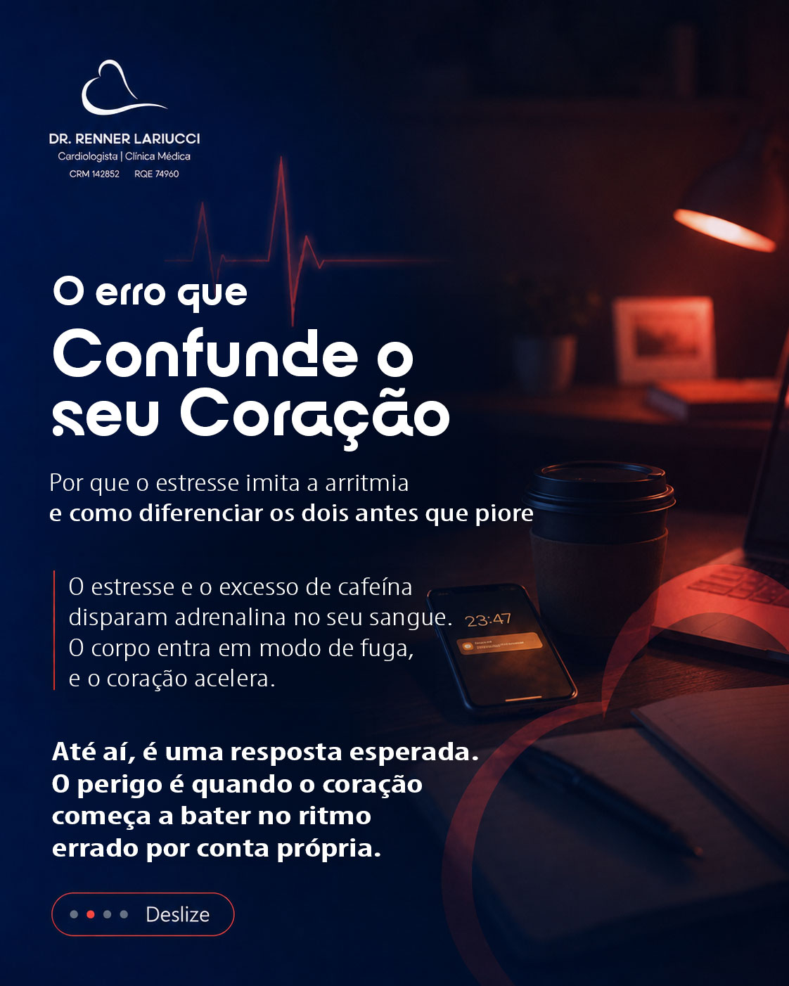 Seu coração dispara sem motivo? Entenda o que pode estar por trás