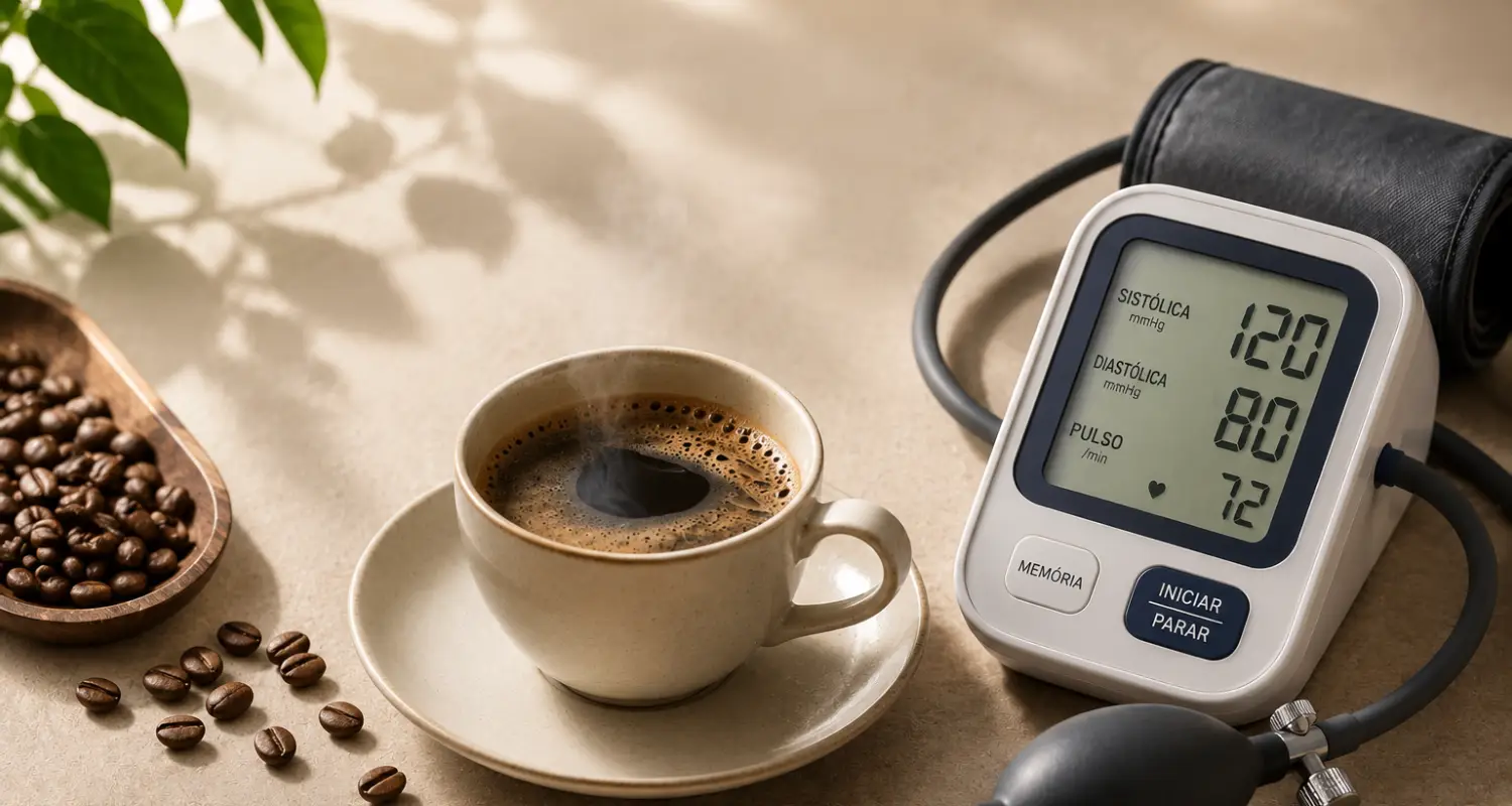 Café sobe a pressão? Causa palpitação? E quem já tem problema no coração?