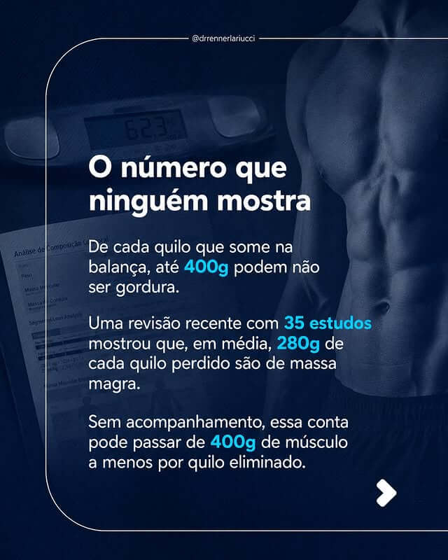Todo mundo comemora o quilo que sai